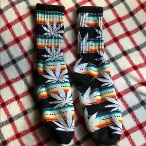 Huf Hemp Leaf Socks